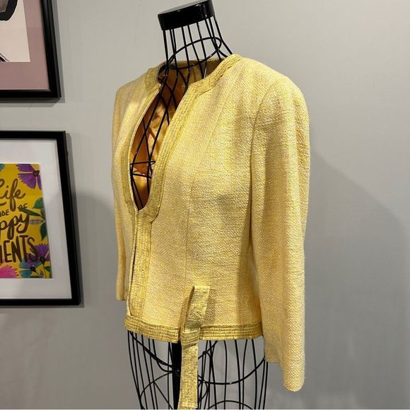 Carlisle Tweed Yellow Blazer - Picture 1 of 11